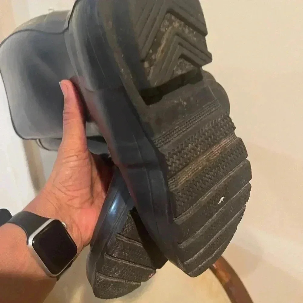 HUNTER Rubber Boots, Original Tall Matte Black. - Picture 14 of 16